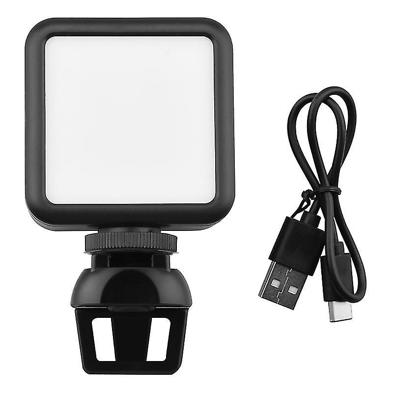 8X6.6x3cm Black Video Camera Lights Led Camera Fill Light 49-led Photo Panel Light Beauty Filling Li
