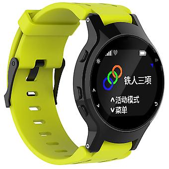 Soft Silicone Watch Band+Case Cover Fit For Garmin Forerunner 225 Watch