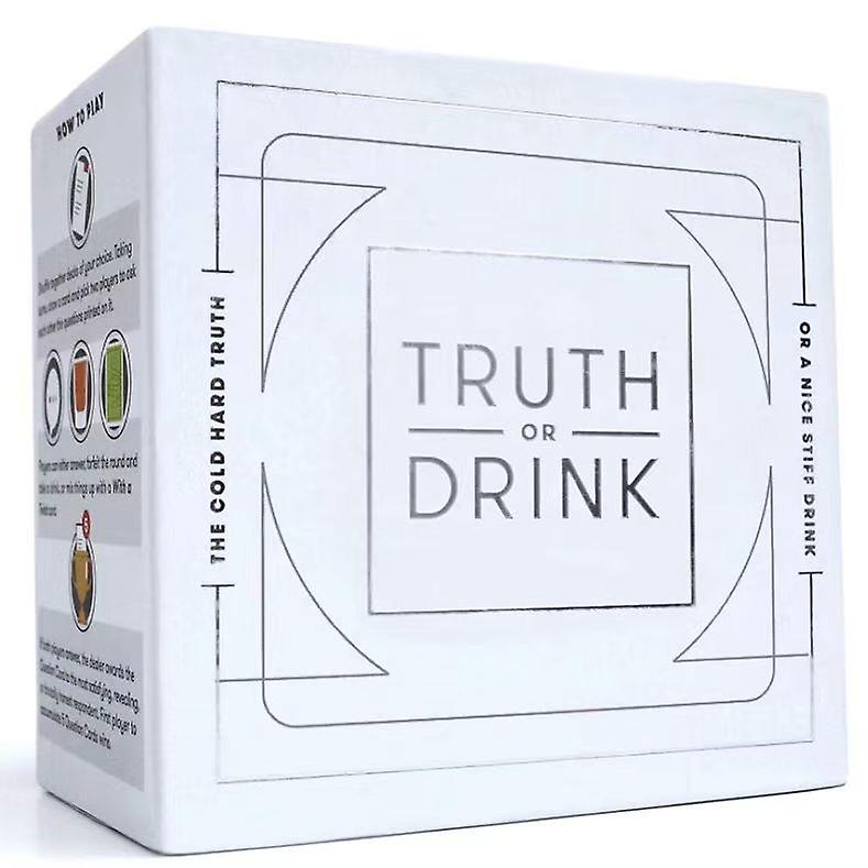 Truth Or Drink Party Card Game Drinking Game