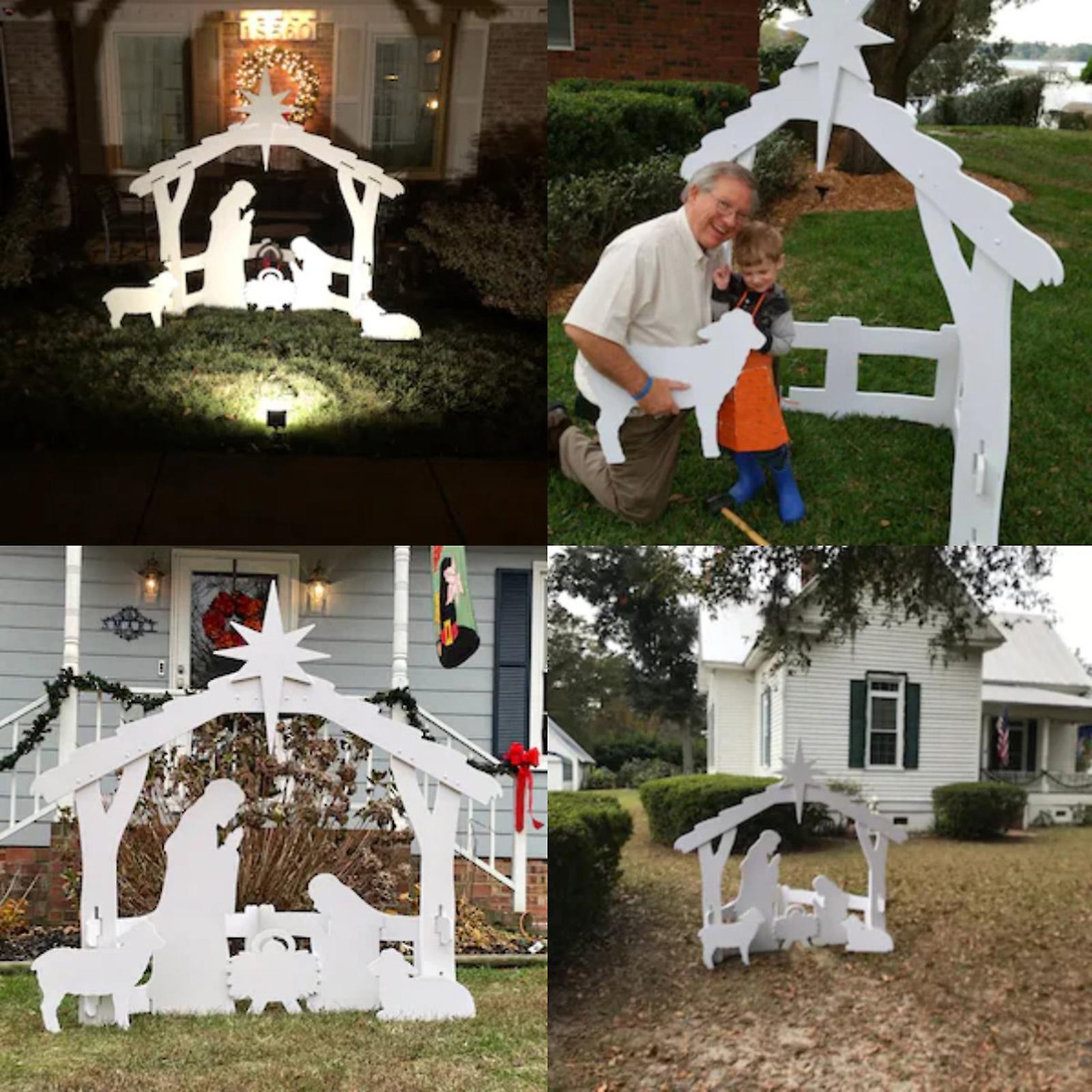 Outdoor Nativity Set Weatherproof-Outdoor Nativity Scene For Yards And ...