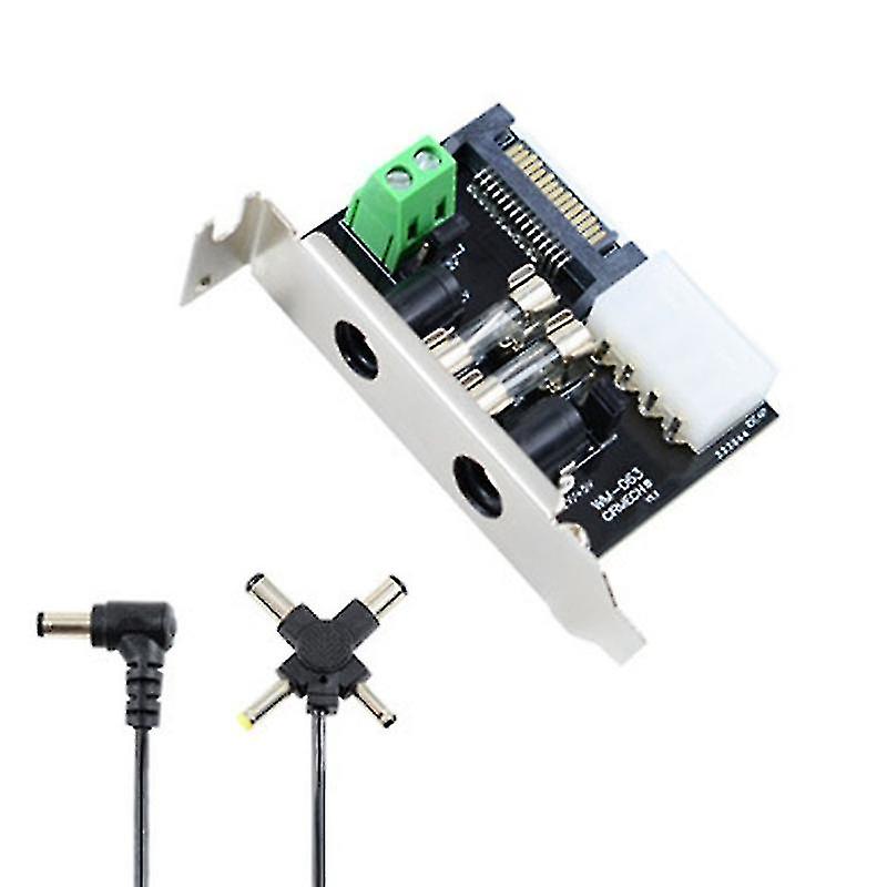 Adapter Board Computer Power Supply Chassis Transfer Sata Power Supply Module