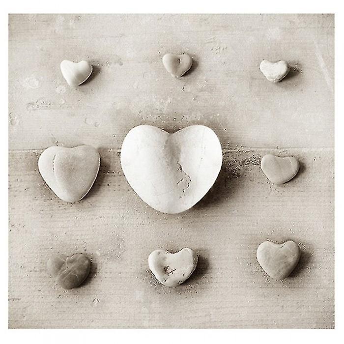 Ian Winstanley Stone Hearts Imprimer