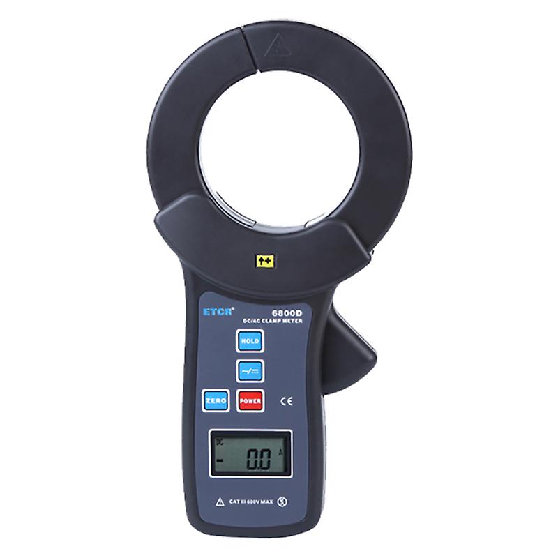 Etcr6800d Clamp Type Ac/dc Ammeter Large Diameter Ac/dc Current Clamp 2000a Dc Ammeter