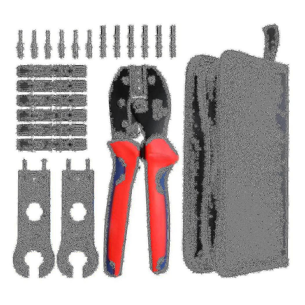Solar Crimper Tool Kit instrumente solare pentru 2.5/4.0/6.0mm panou solar pv cablu pentru open plug-tip Conne
