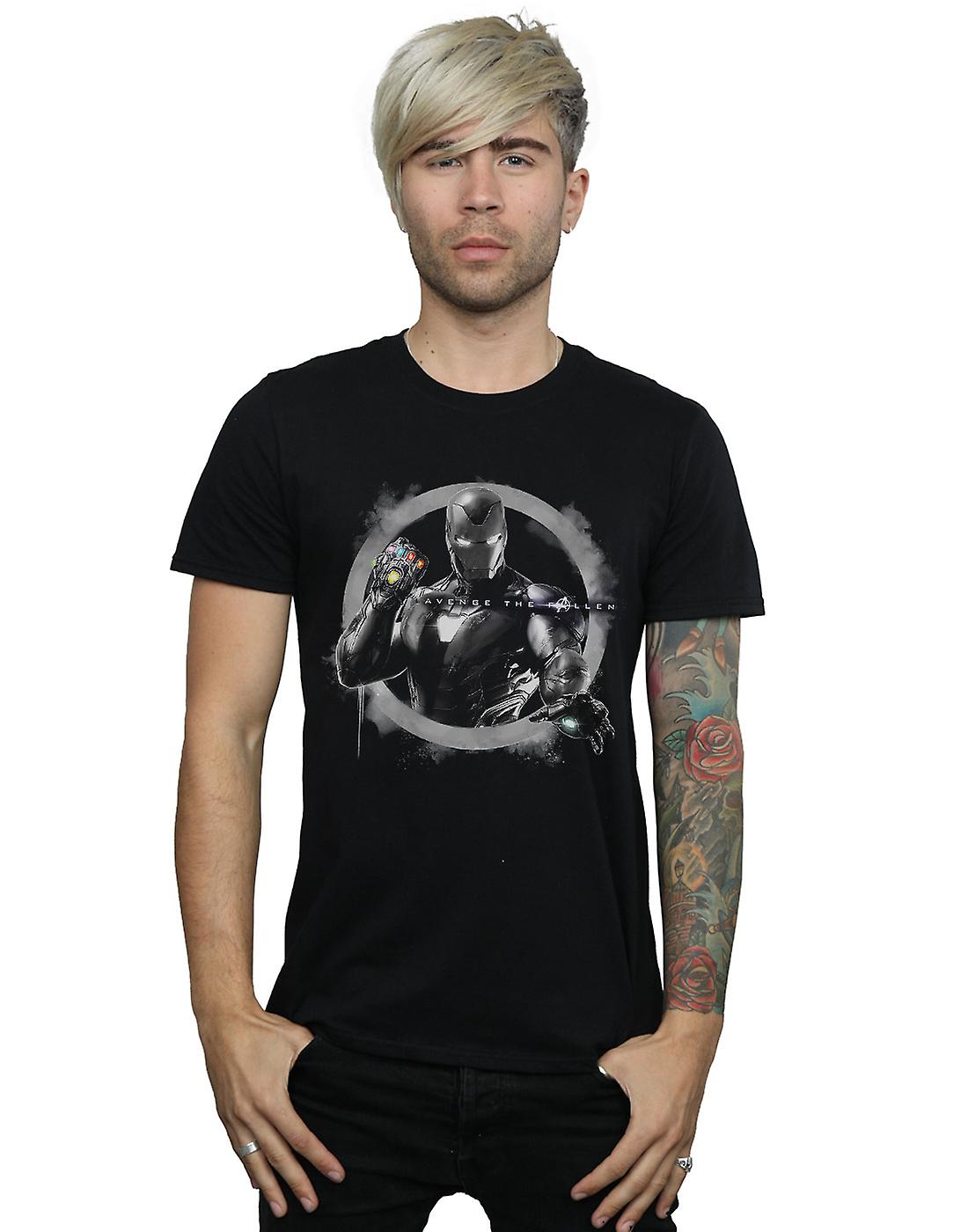Marvel Ανδρών Εκδικητές Endgame Άνθρωπος Νανο γάντι T-Shirt