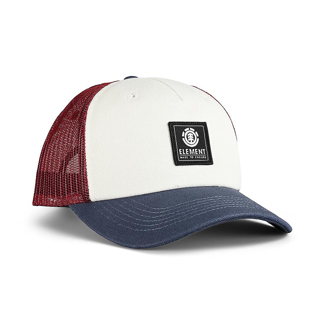 Element Icon Mesh Trucker Cap - vintage punainen