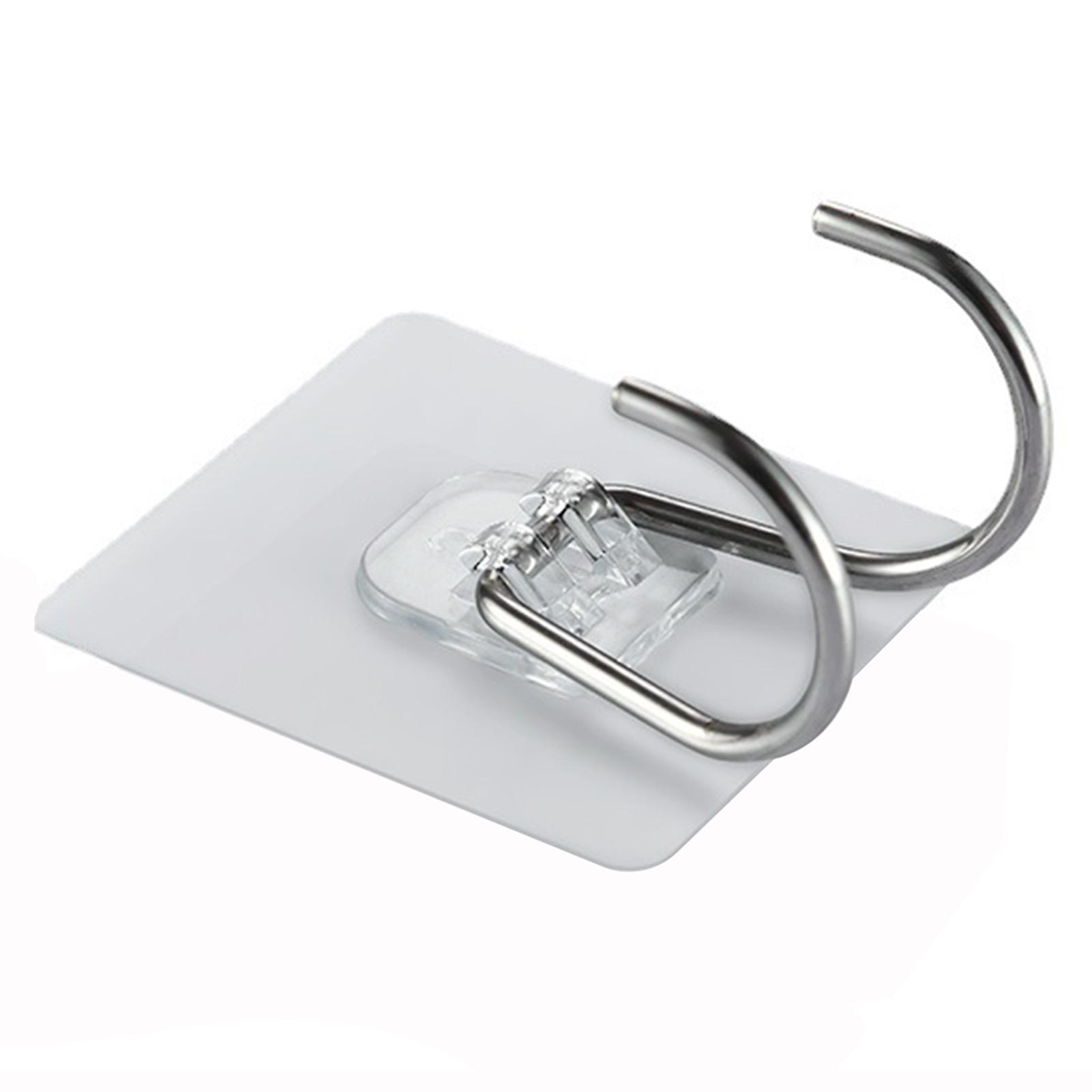 Home Storage Organizer Hooks Transparent Waterproof Hooks