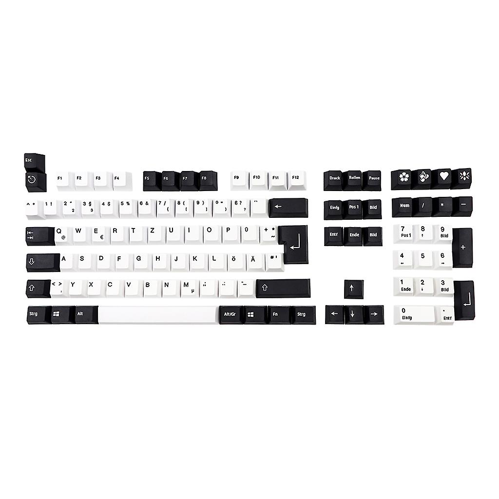 109 מקשים פרופיל דובדבן צבע סובלימציה PBT Keycap עבור מקלדת מכנית MX