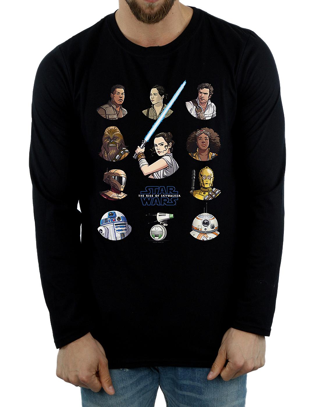 Star Wars The Rise Of Skywalker Resistance Noir - Vêtements T-shirts