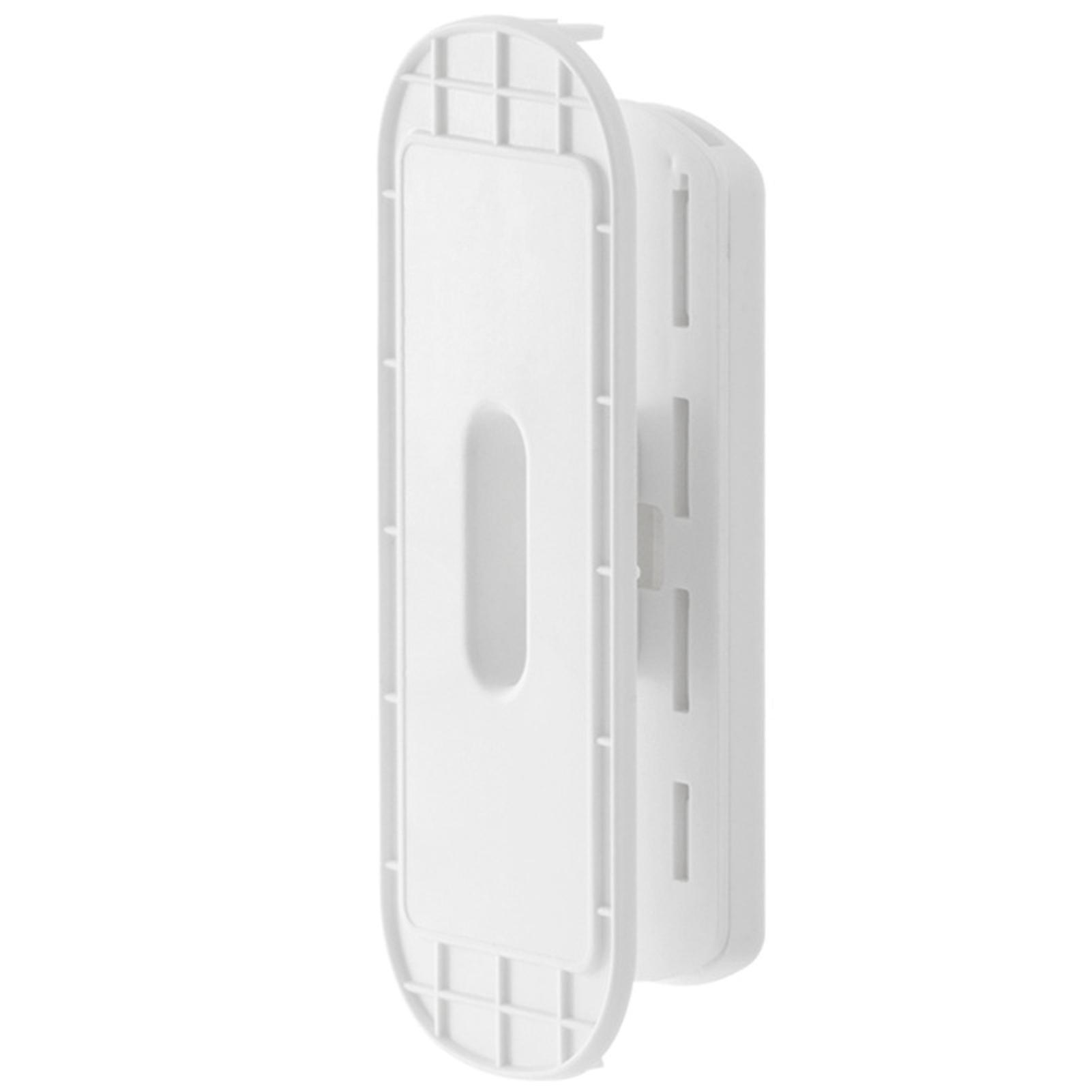 Wall Mount Row Plug Hooks Punch Free Socket Organizer