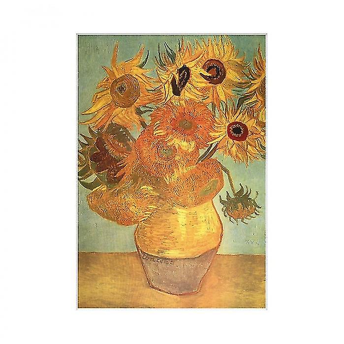 Vincent Van Gogh Sunflower Print