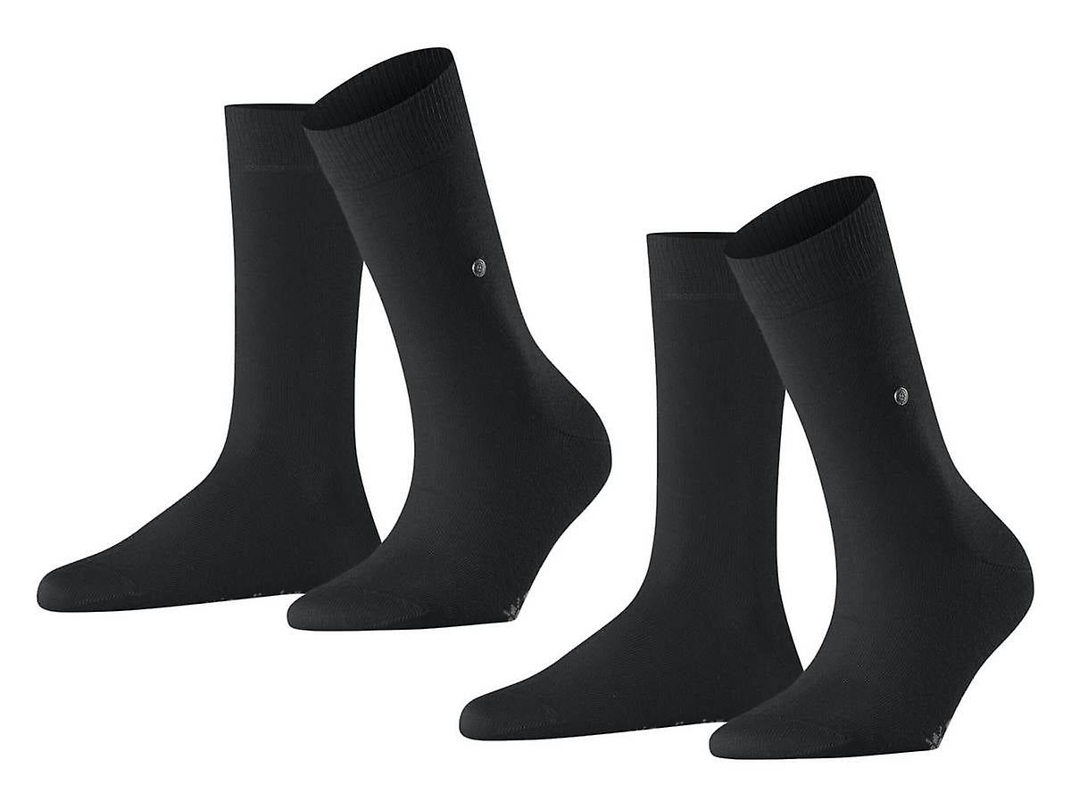Burlington Everyday 2-Pack Socks - Black