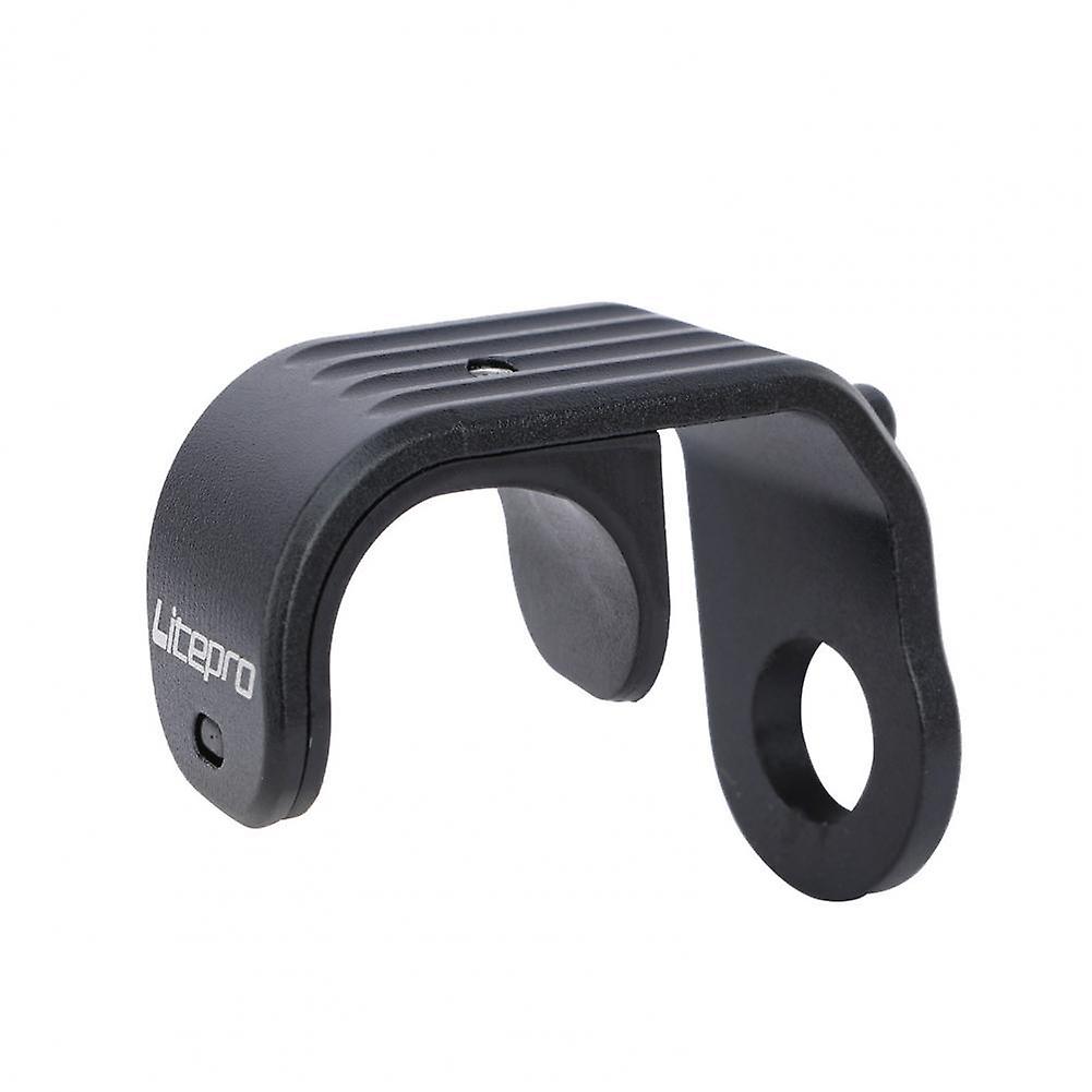 Aluminum Alloy E Hook Anodic Oxidation Hard Good Toughness E-type Hook For Brompton