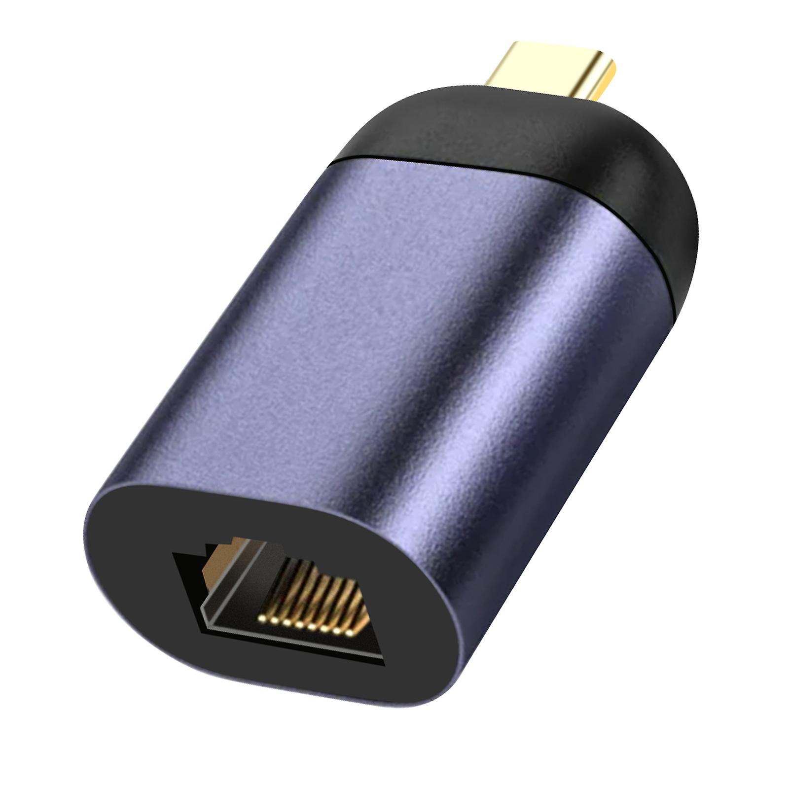 USB-C-auf-Ethernet-Adapter, 100 Mbit/s, Geschwindigkeit, kompaktes Design