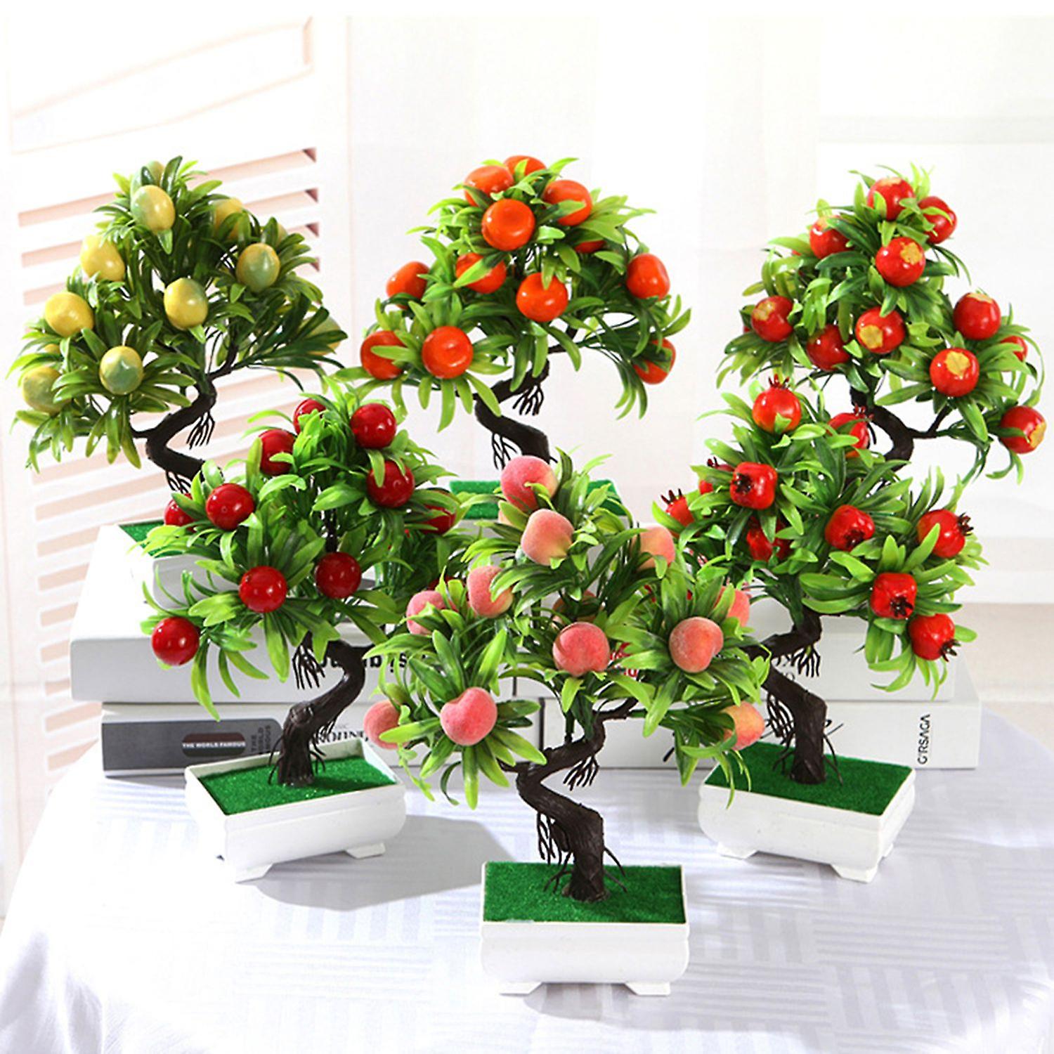 1 Pcs Artificial Flower Simulation Different Shape High Quality Home Decor Artificial Fruit Tree 