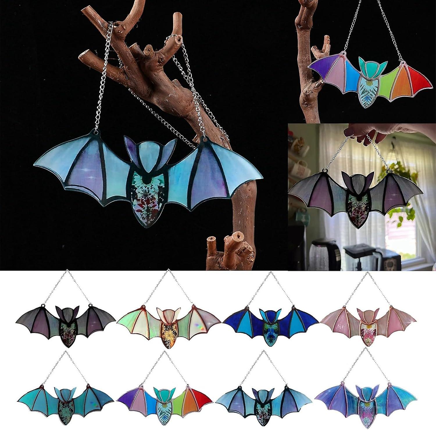 Witraż Bat Wiszący Suncatcher do okna