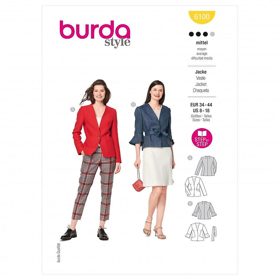 Burda Paper Sewing Pattern 6100
