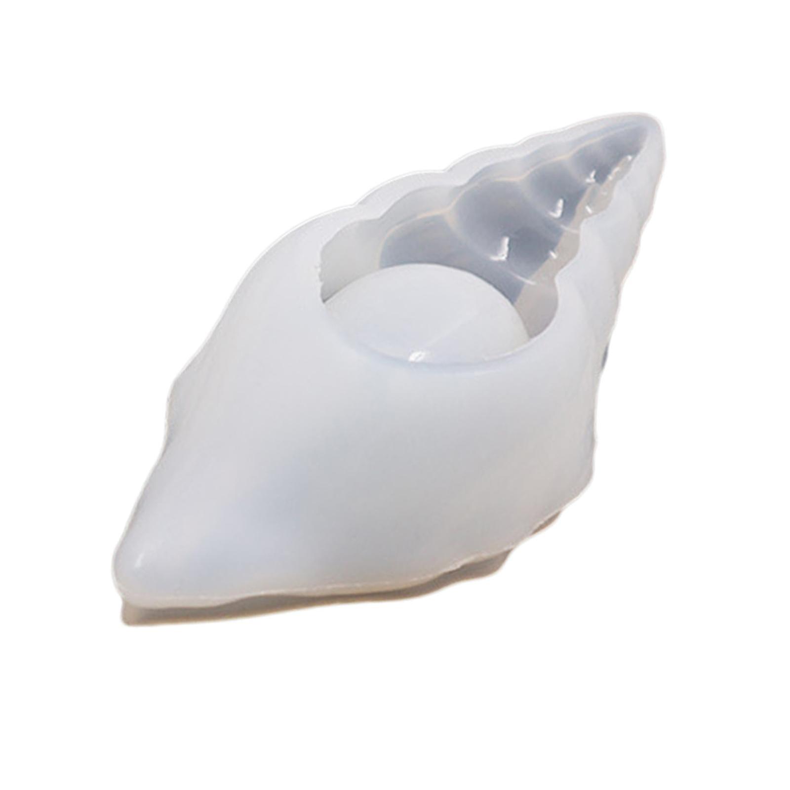 Creative Conch Shell Shape Tray Mould Storage Ornaments Epoxy Container A