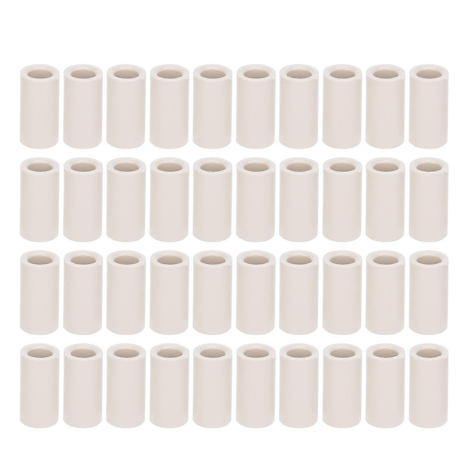 40 adet Fiber Bilardo Sopa Havuz Cue Yüksükler Tüpler Yedek Parça Onarım Aksesuarları 13MM 1in