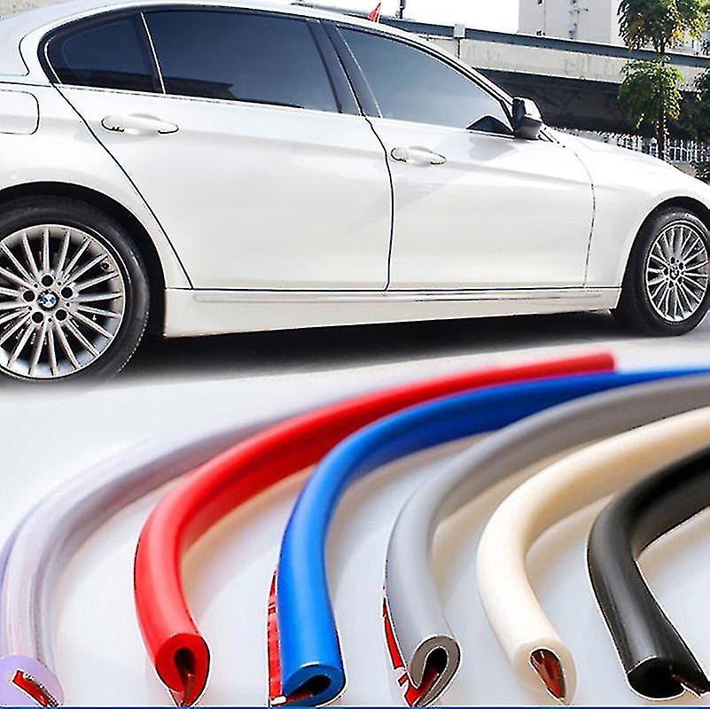 2/5/10m Car Door Protector U Type Universal Car Door Edge Guards Strip Rubber Moulding Sealing Scratch Protector Strip For Auto-YUHAO