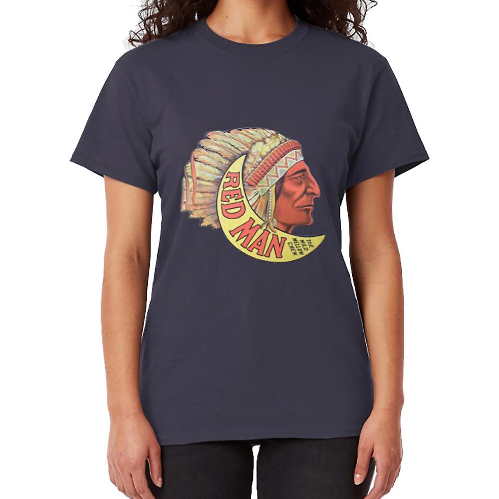 red man chewing tobacco t shirt Red Man - Vintage Chewing Tobacco Ad T-shirt