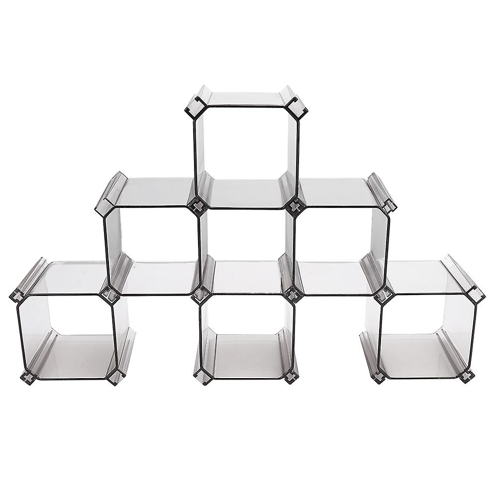 Multifunctional drawer partition grid storage box suitable for underwear and cosmetics storage box