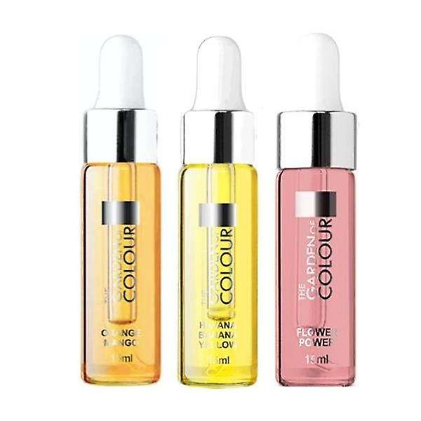 3-pack - Ulei de cuticula - Mango, Floare, Banana - 15ml