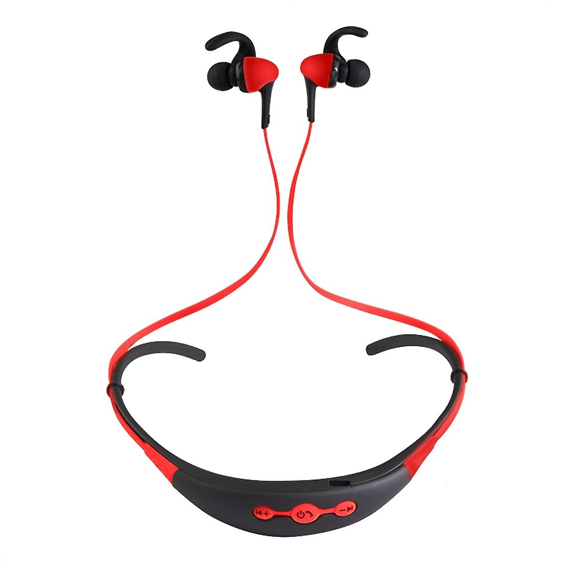 BT-54 Wire Control Ear Hook Neckband Bluetooth Earphones