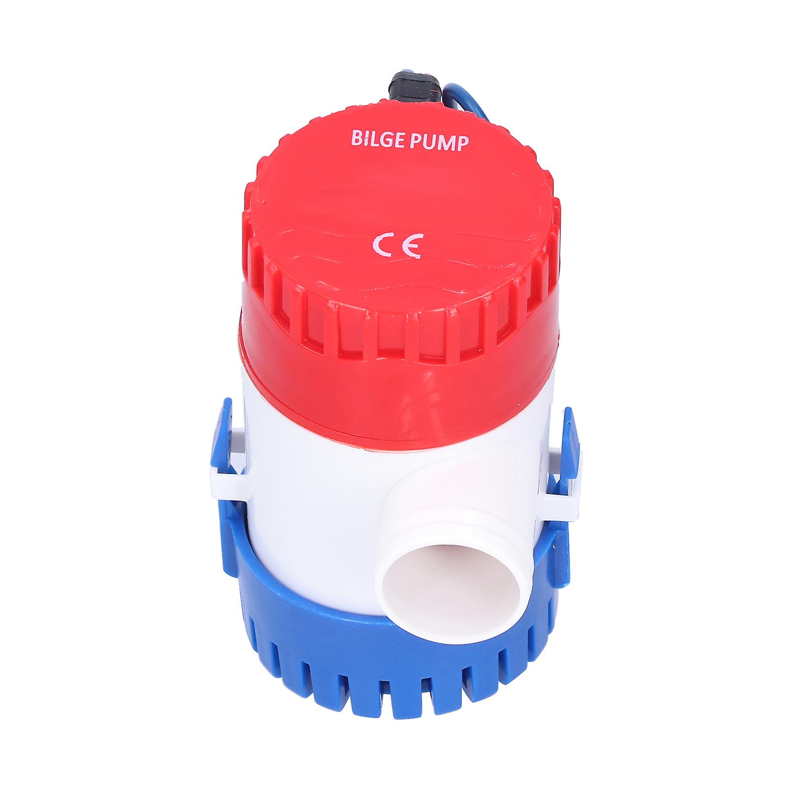 Bilge Pump DC 24V 750GPH Semi-Automatic Small Submersible Pump