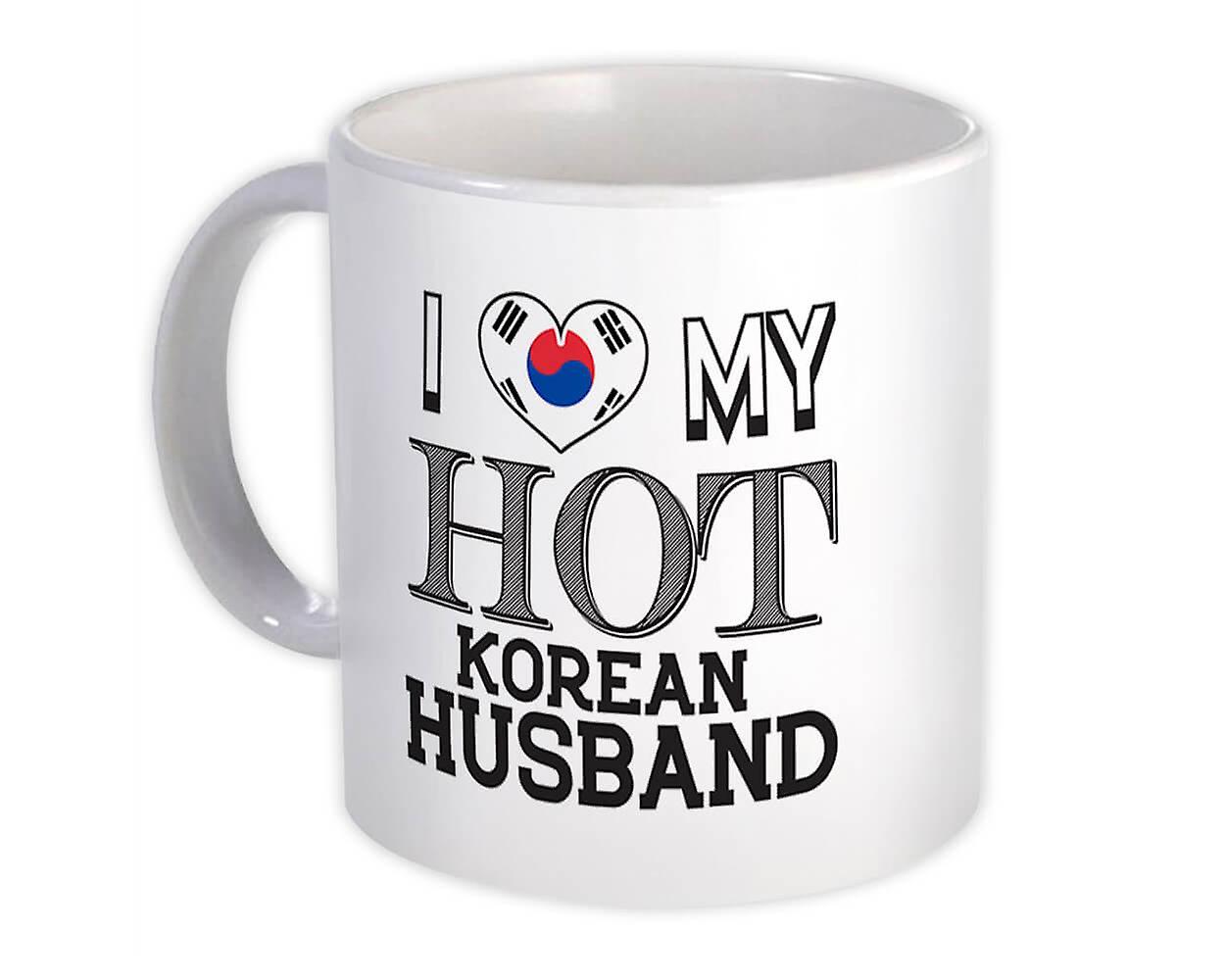 Presentmugg: Jag älskar min heta koreanska man söderut