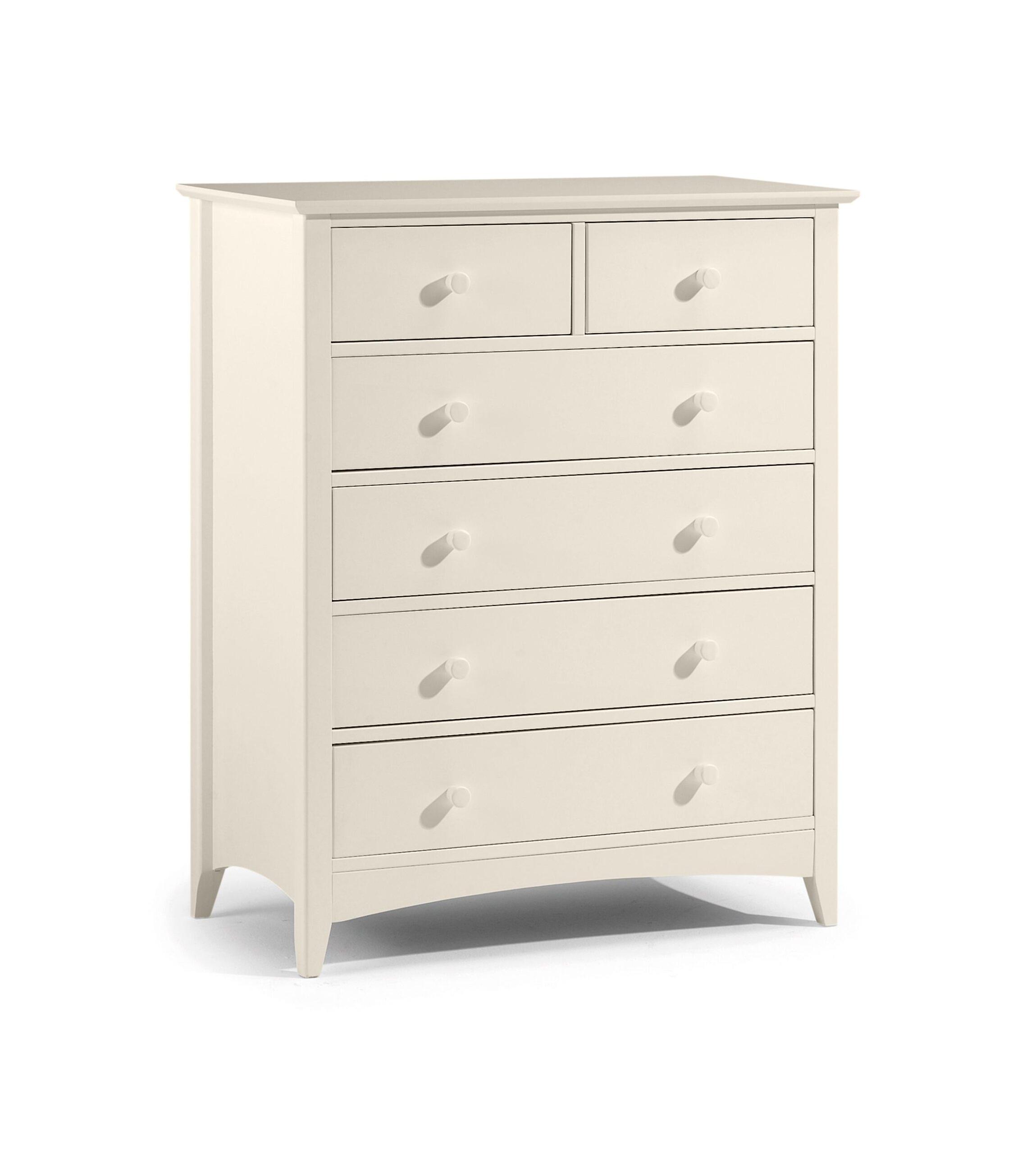 Tristan 4+2 Chest - Stone WHite