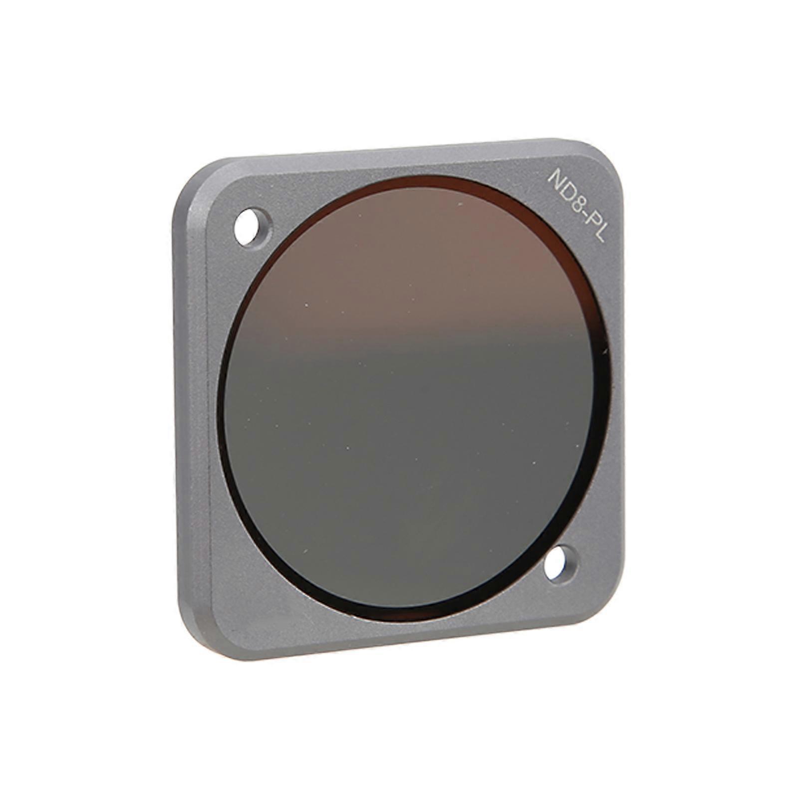 Junestar Multi Layer Coating NDPL Lens Filter for DJI Action 2 Camera Lens Replacement FilterND8-PL 