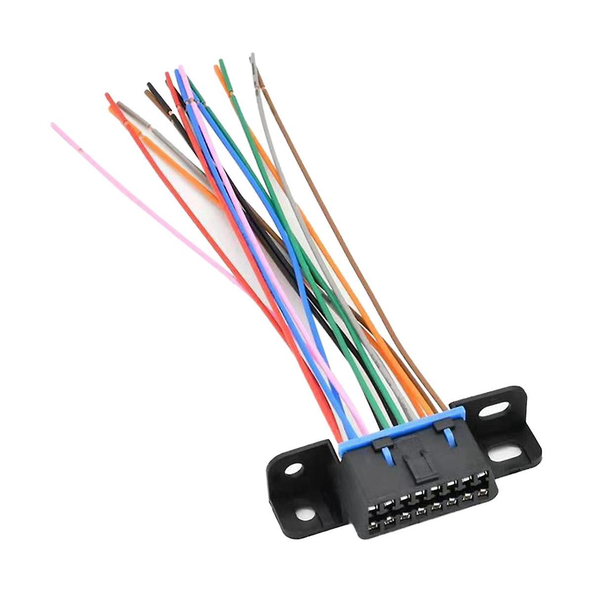 DIY16pin OBD2 Extension Cable for // Female Automotive Car Diagnostic Auto Tool Connector