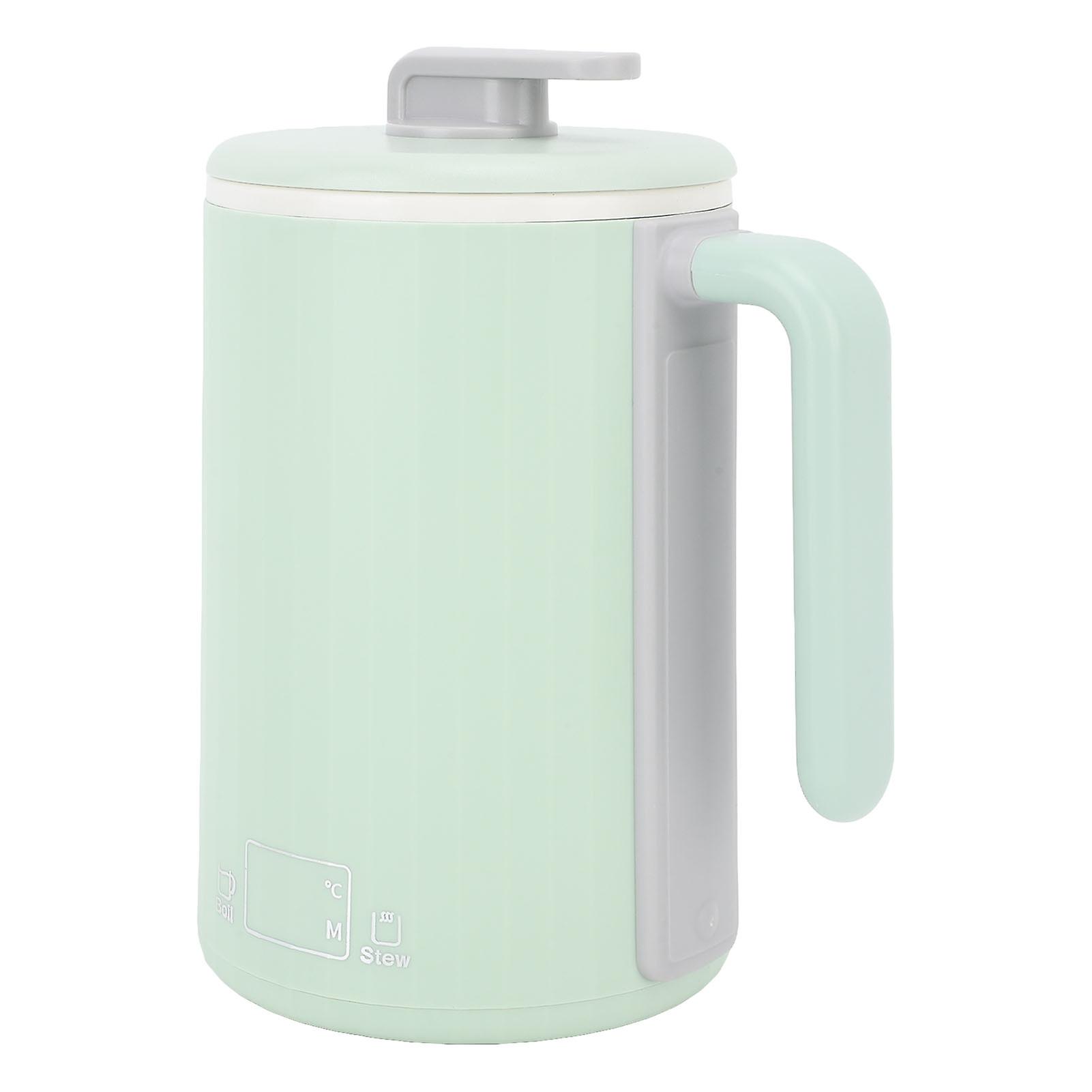 Electric Kettle 450ml Fast Heating 220V Green EU Plug
