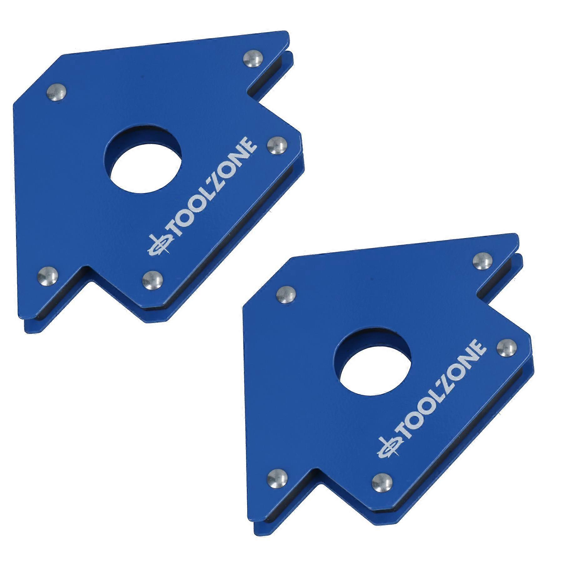 2 x 4" Magnetic Large Welding Magnet Holder For Up To 50lbs 45 90 135 Angles