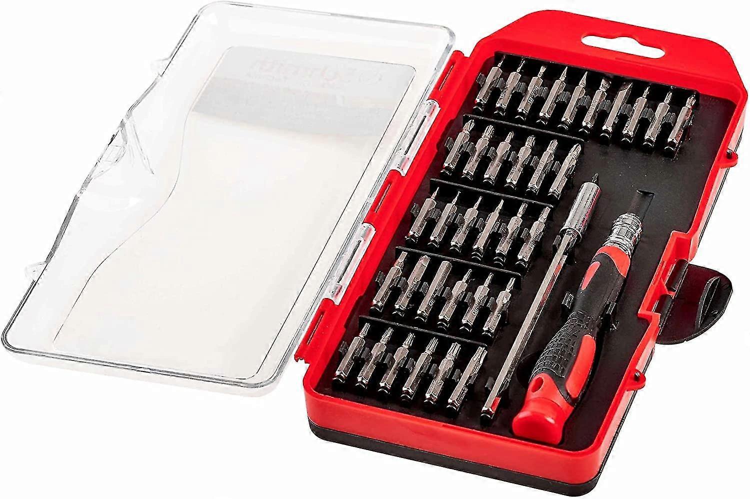 Bit Set With Screwdriver And Bit Holder - Chrome Vanadium Steel Bit Set- 36 Pcs