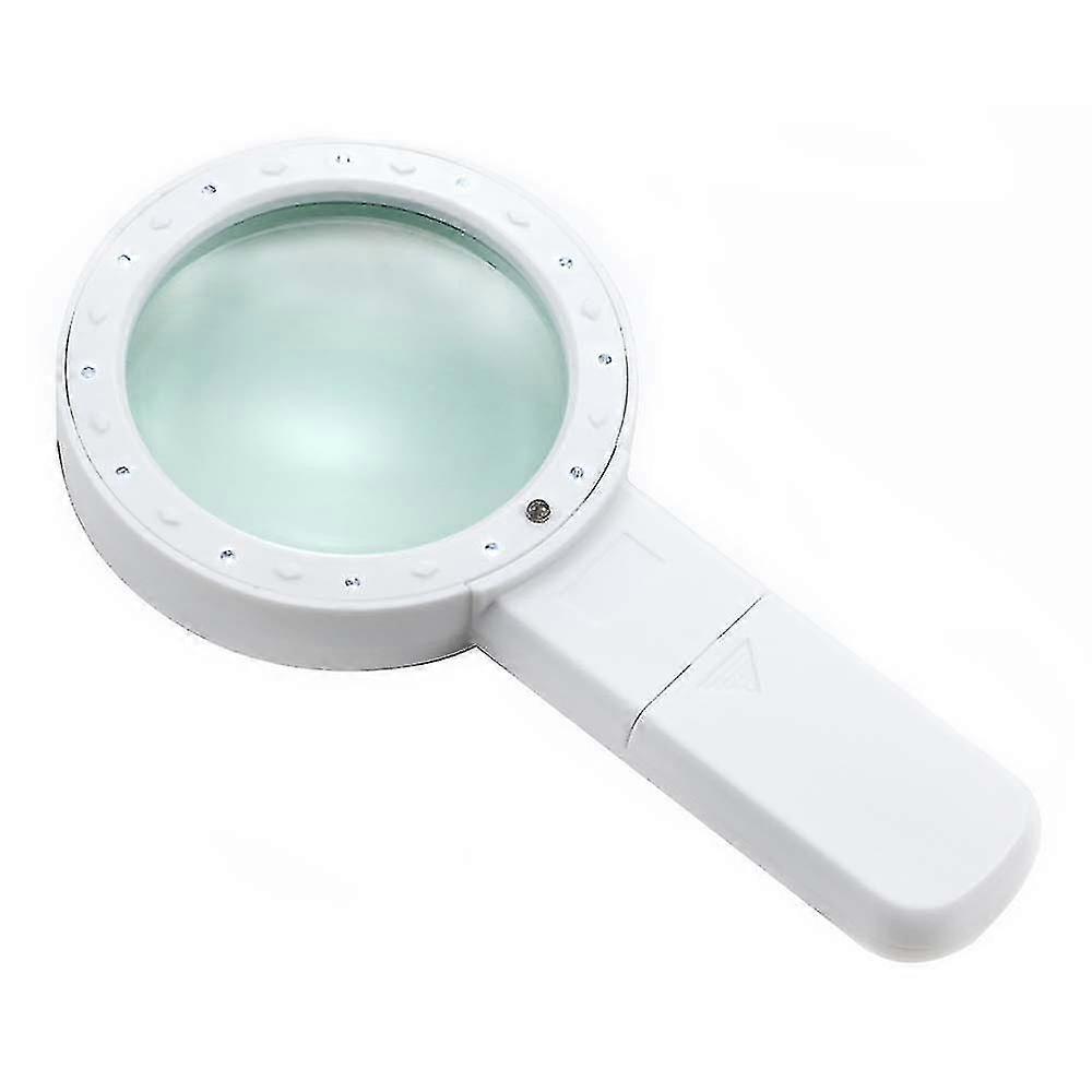 Loupe forte portative 12 Led Uv Light 20x