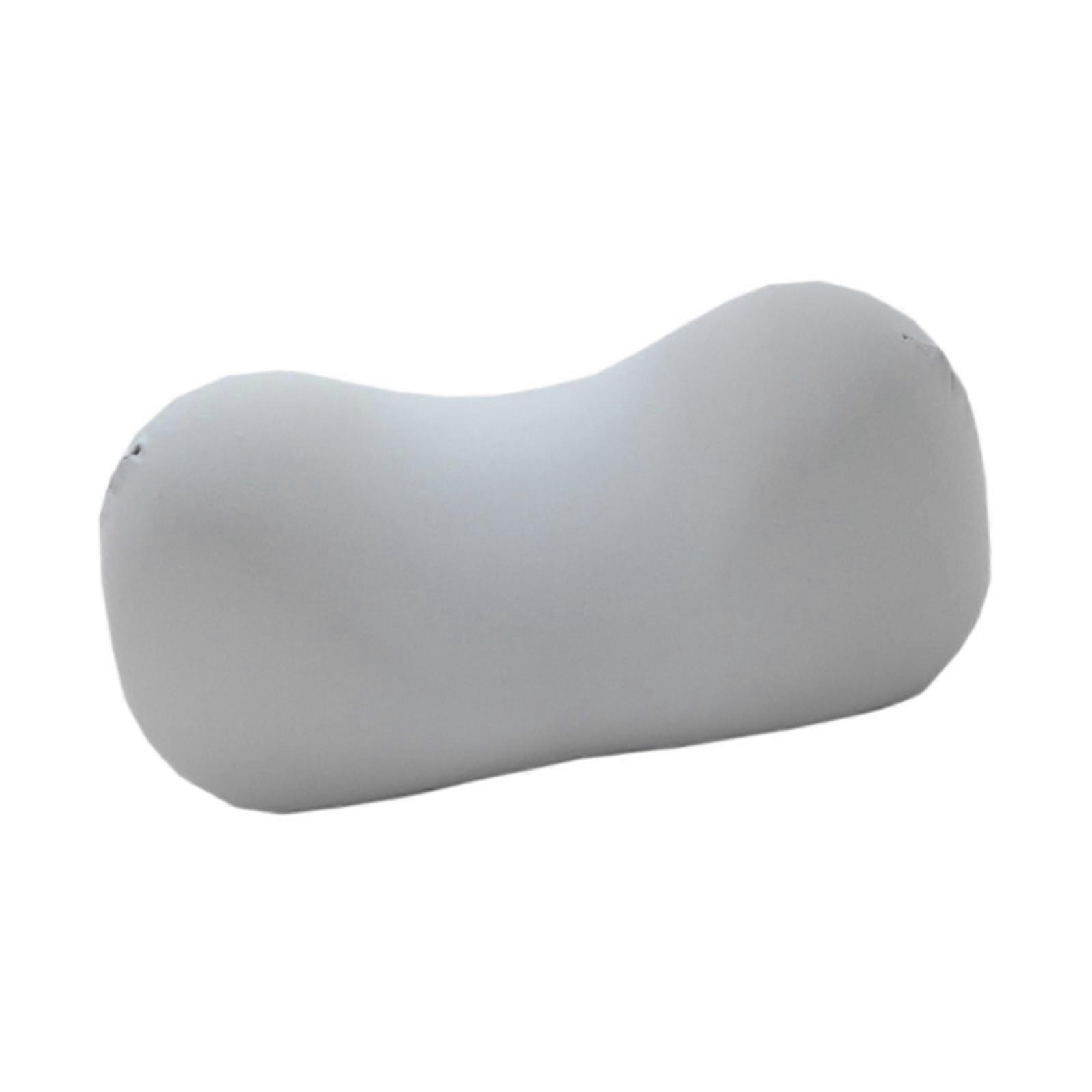 Car Neck Pillow Adjustable Soft Supplies Auto Headrest Pillow for Tesla Grey