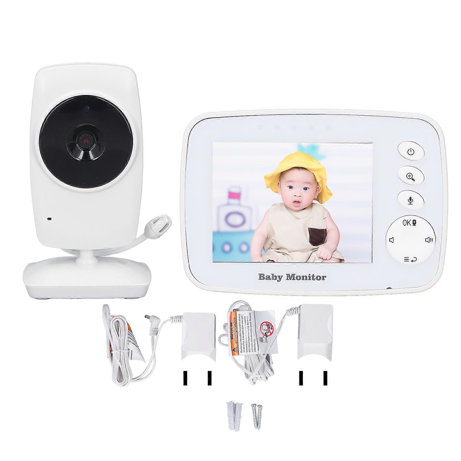 Baby Monitor With Camera Sound Wireless Remote High Definition Monitoring Motion Sound Detection Home Monitor 100240v Us Plug