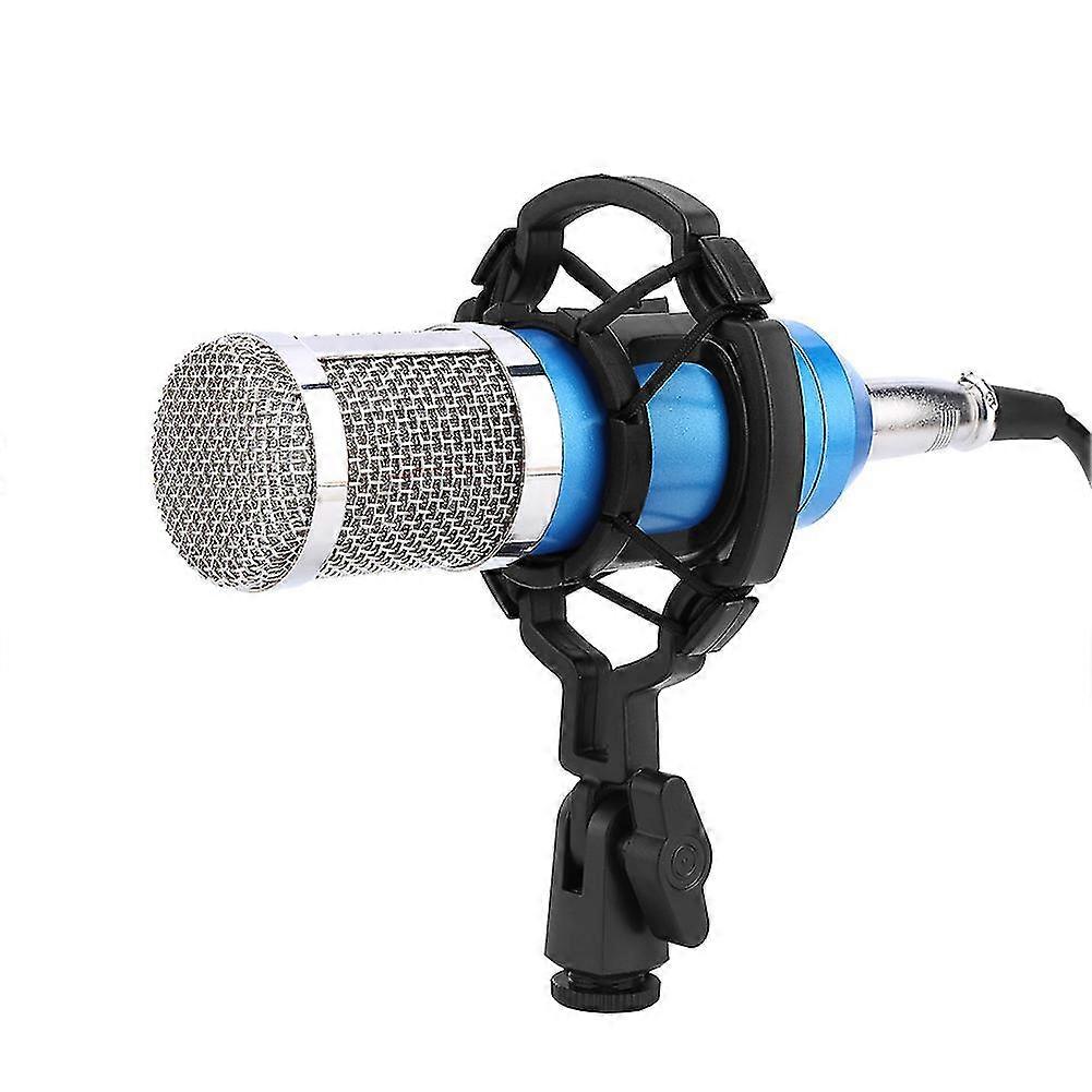 Audio Condenser Microphone Studio Sound Recording Mic with Shock Mount-YM