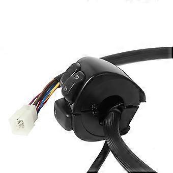 NOLLAM Handle Switch Button For Harl&ey Softail For Dyna For Sportster 883 1200 V-Rod TO&UR&IN&G Electra Glide Motorcycle 1" 25mm Handlebar Turn Signal Control Switch (Color : Blackone - Foto 6
