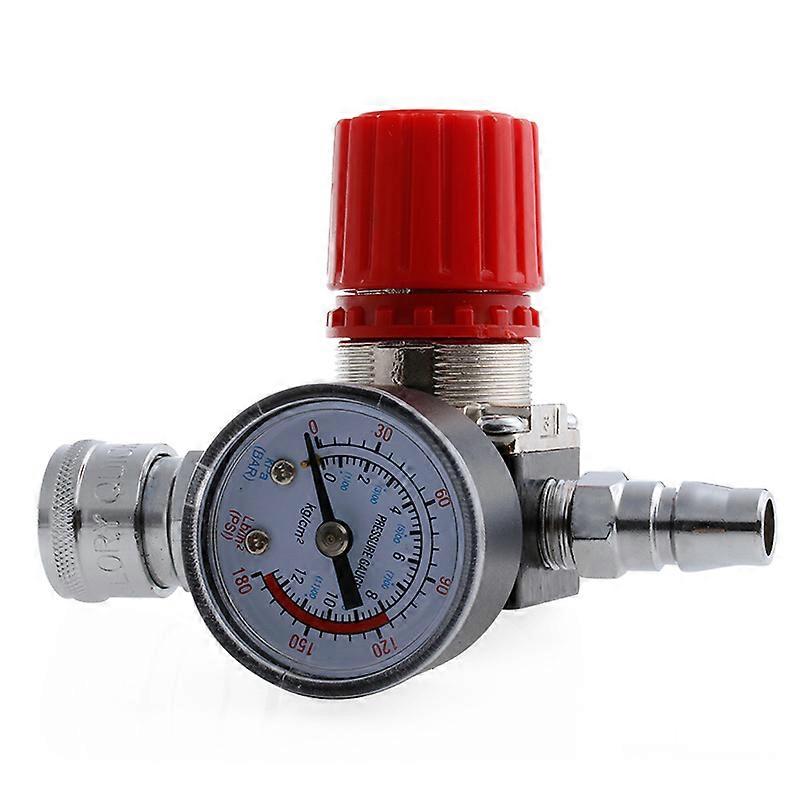 1/4" luftkompressorregulator tryckbrytarkontroll 180PSI avlastningsventilmätare
