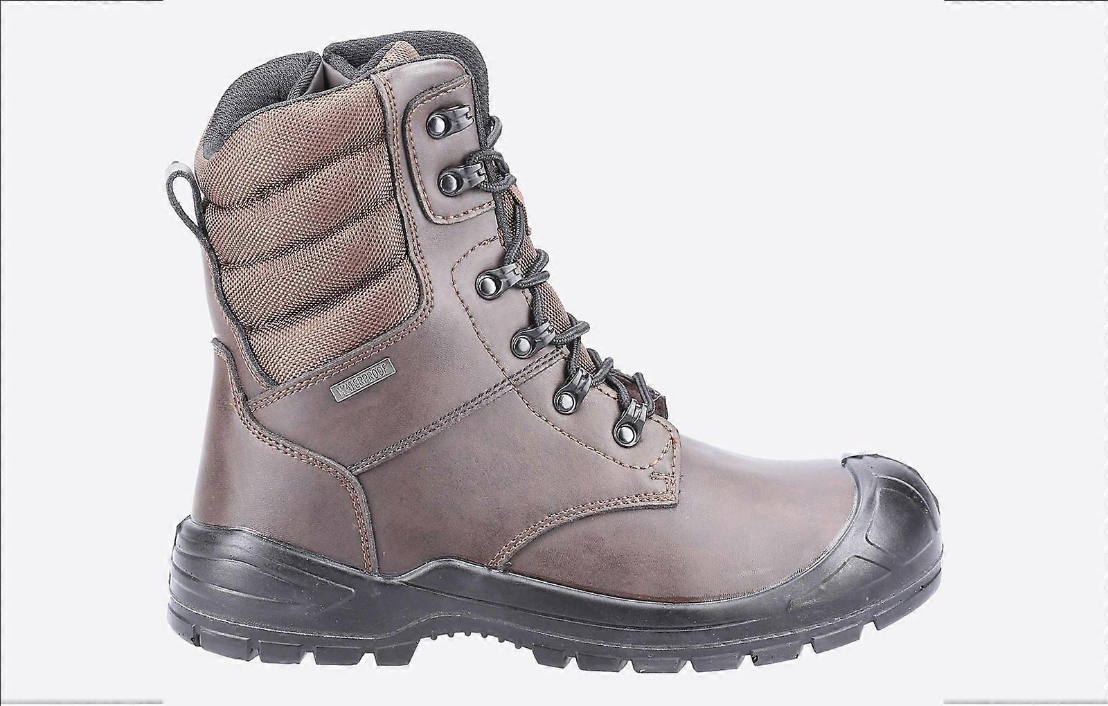 Amblers 240 WATERPROOF Leather Safety Boot Brown