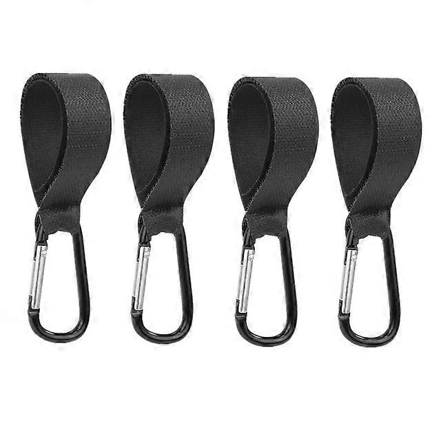 1/4pcs Baby Bag Stroller Hooks Clips Stroller Accessories Aluminum Alloy Carabiner Baby Cart Organizer Trolley Pram Hook Hanger