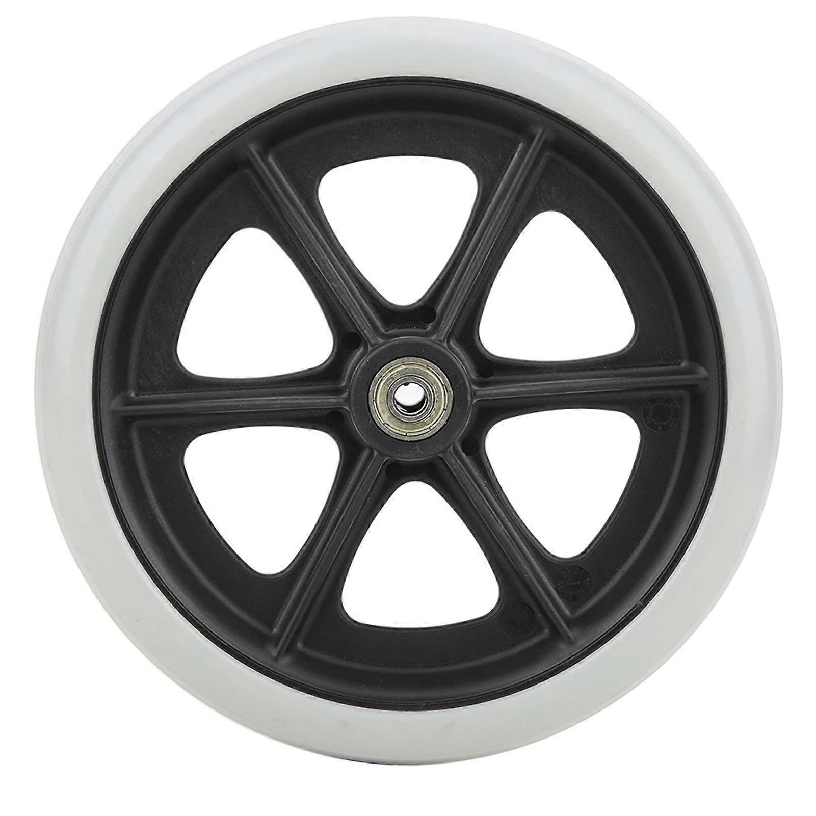 8 بوصة كرسي متحرك العجلات الأمامية عجلات TPR المعوقين كرسي متحرك التبعي