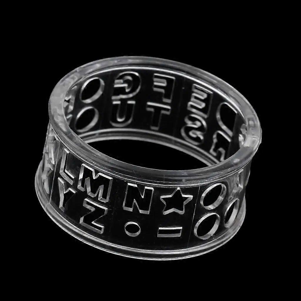 Transparent Letter Golf Marker Template Drawing Alignment Tool Equipment