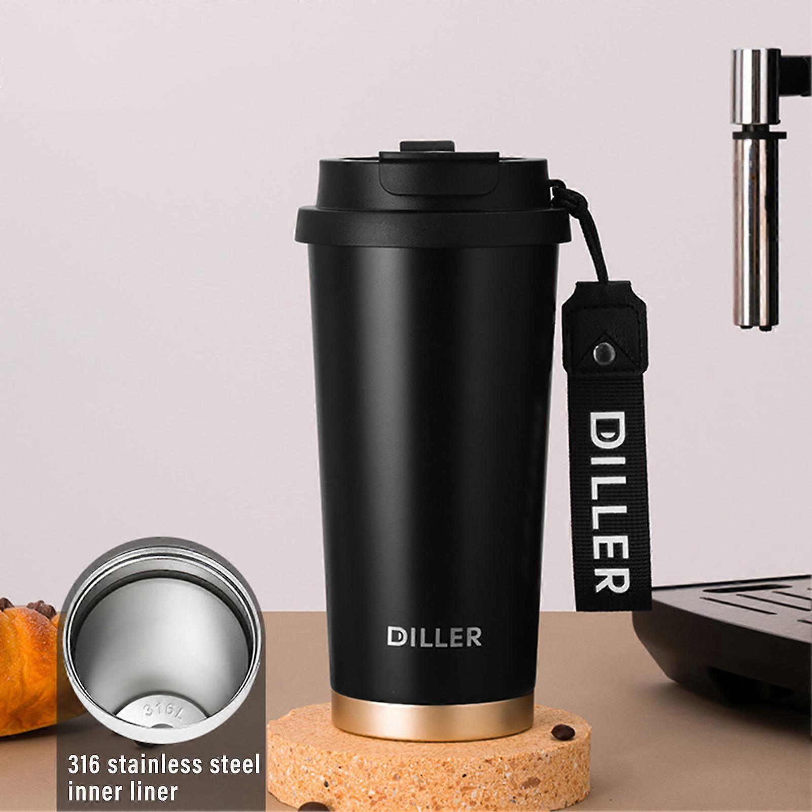 Insulated Coffee Travel Mug Spill Proof with Leakproof Lid Design Keeps Cold and Hot for Hours