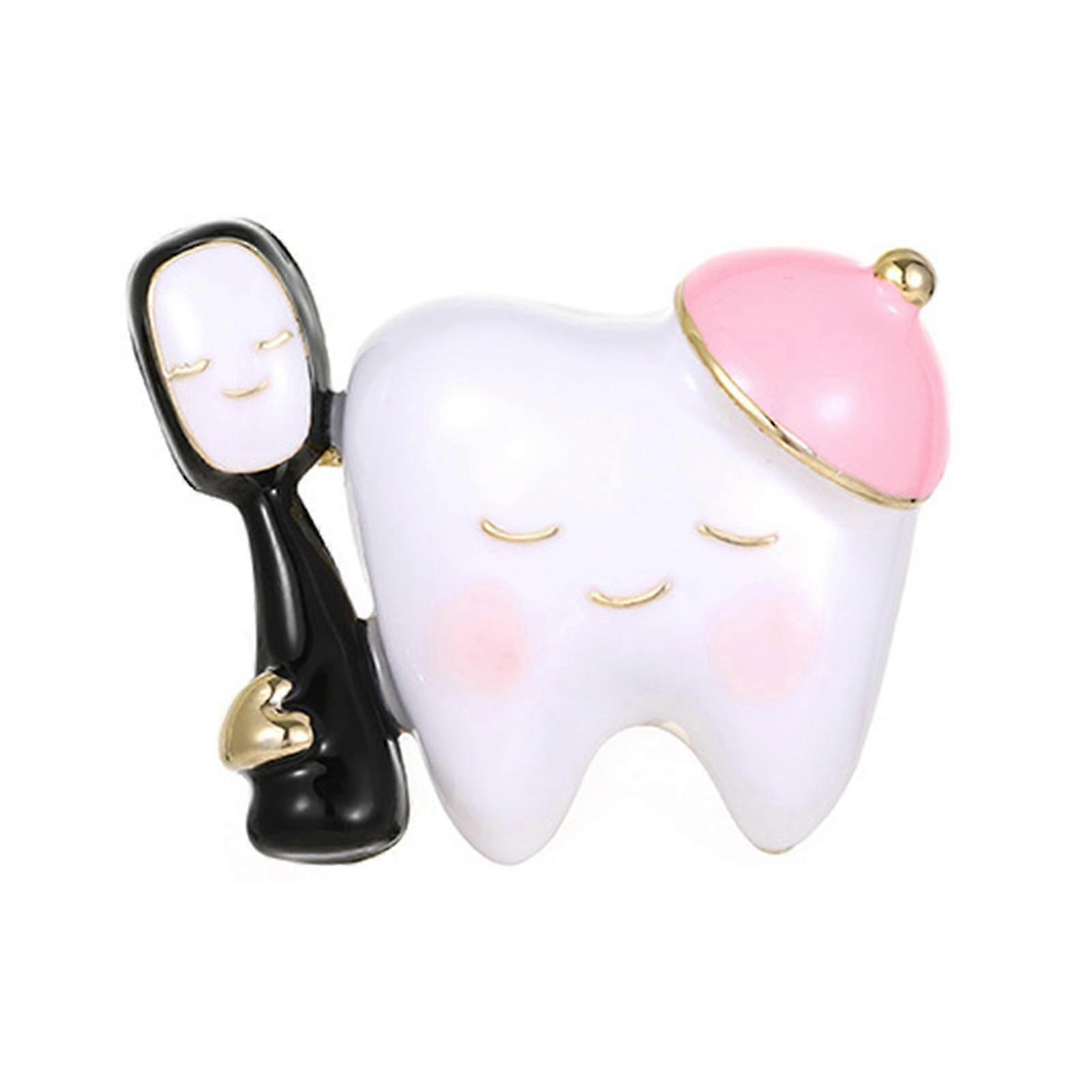 S Teeth S Alloy Brooch Collar Accessories For