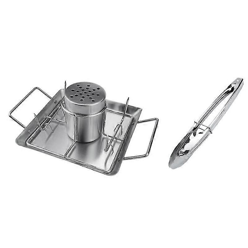 Bbq Chicken Roaster Beer Wine Holder With Beer Can Barbecue Roasting Pan Tray Rack Grill Cooking Ov