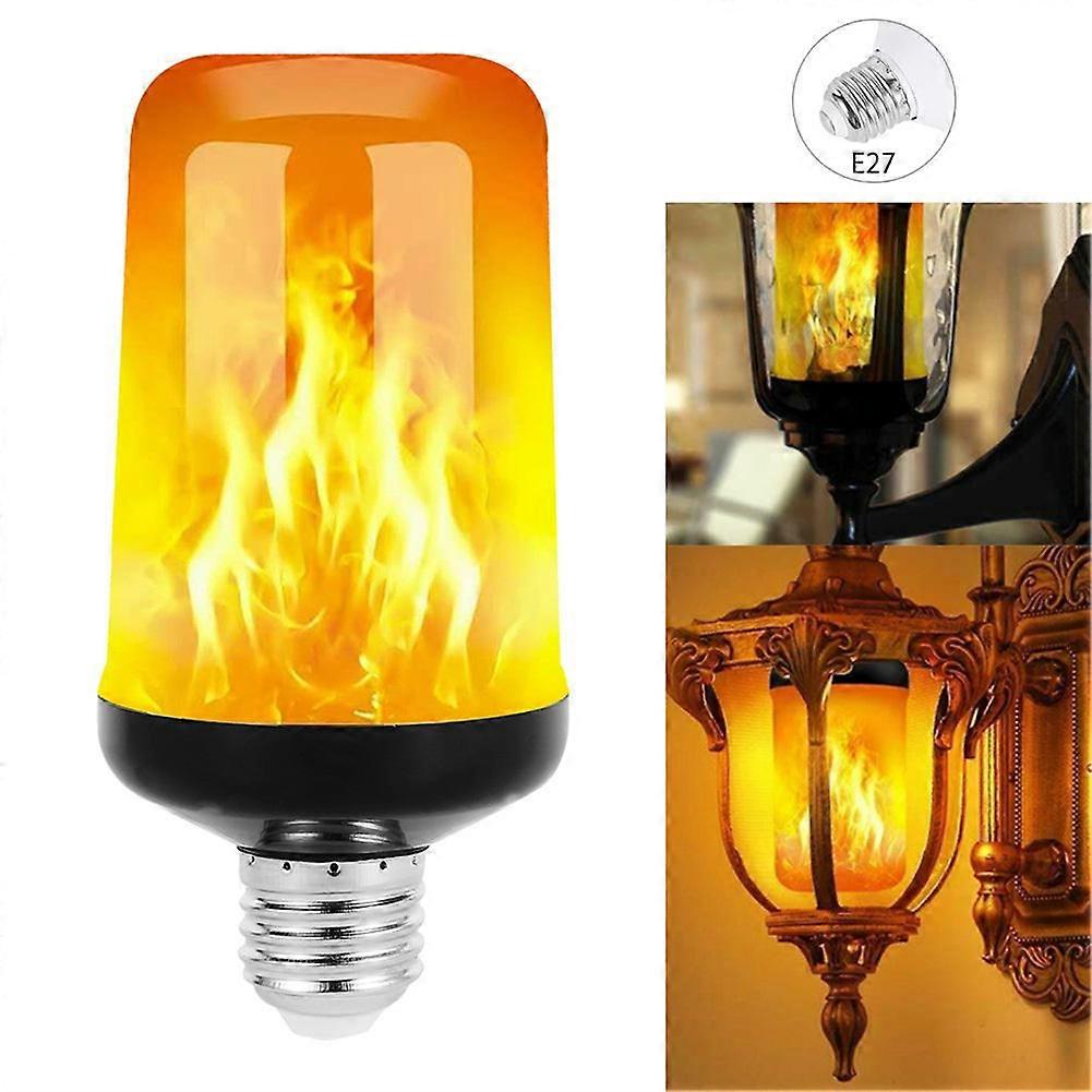 E26/E27/B22 LED Flame Light Bulbs Burning Fire Effect Lamp Bulb-Party Home Decor